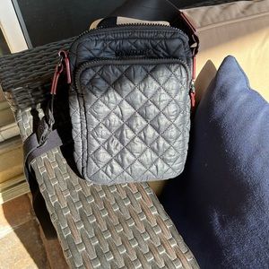 MZ Wallace Magnet Metro Crossbody in Black